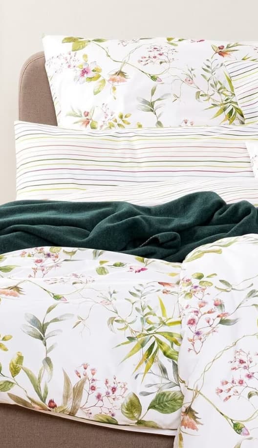 Estella Mako-Satin Bettwäsche Tilda multicolor